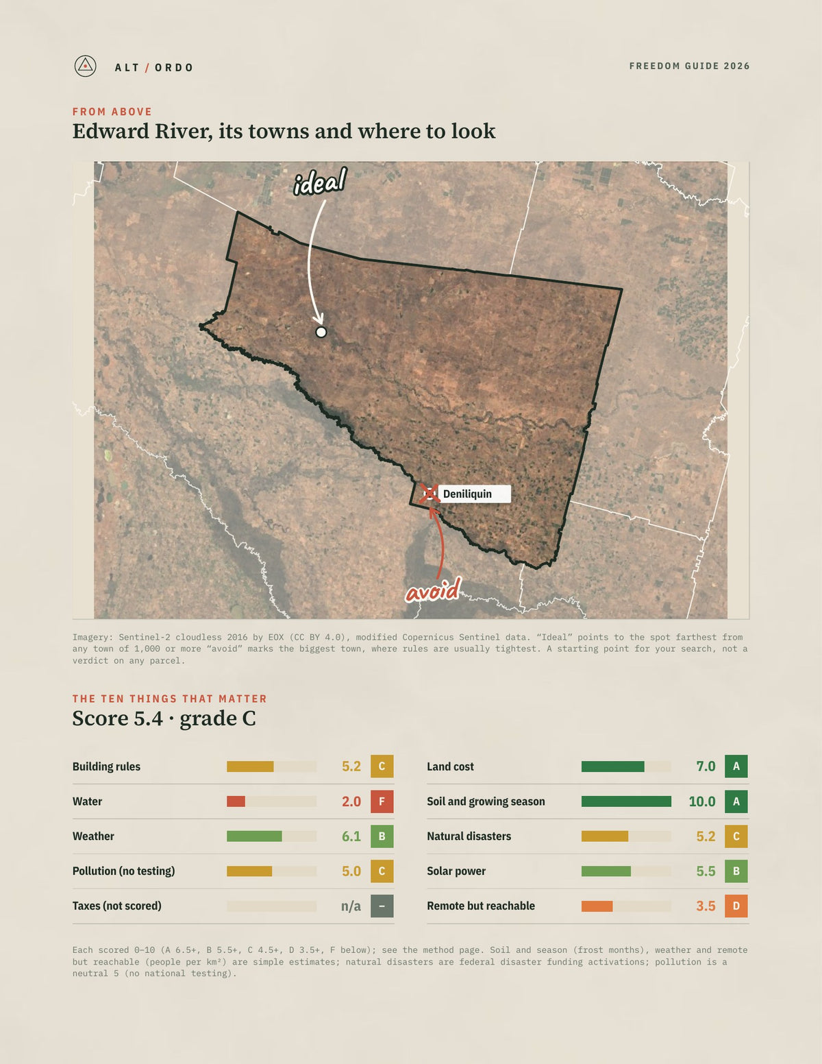 Edward River, New South Wales Off-Grid Guide 2026 from above