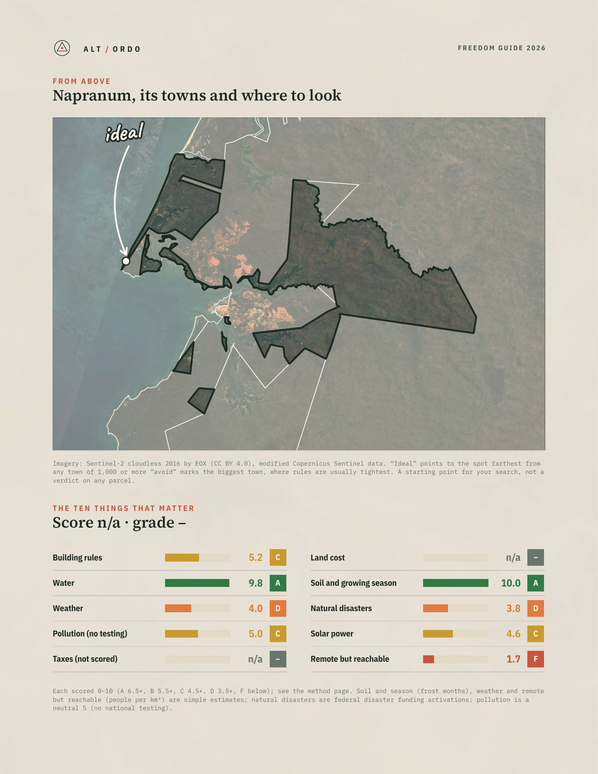 Napranum, Queensland Off-Grid Guide 2026 from above
