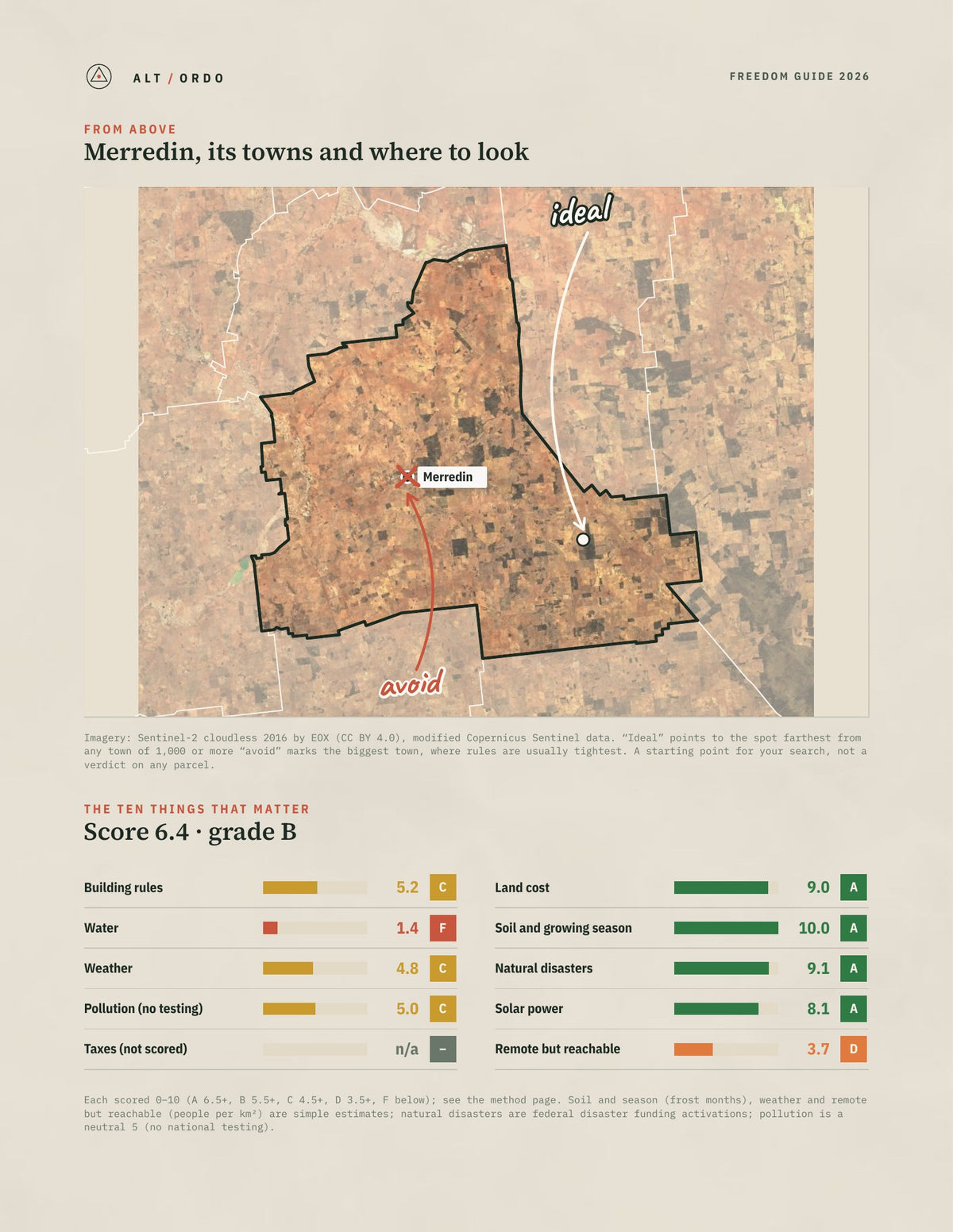 Merredin, Western Australia Off-Grid Guide 2026 from above