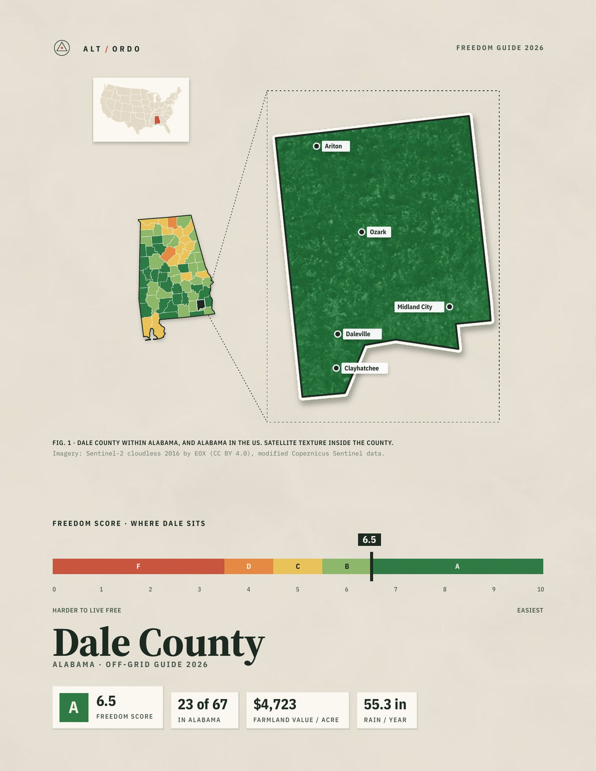 Dale County, Alabama Off-Grid Guide 2026