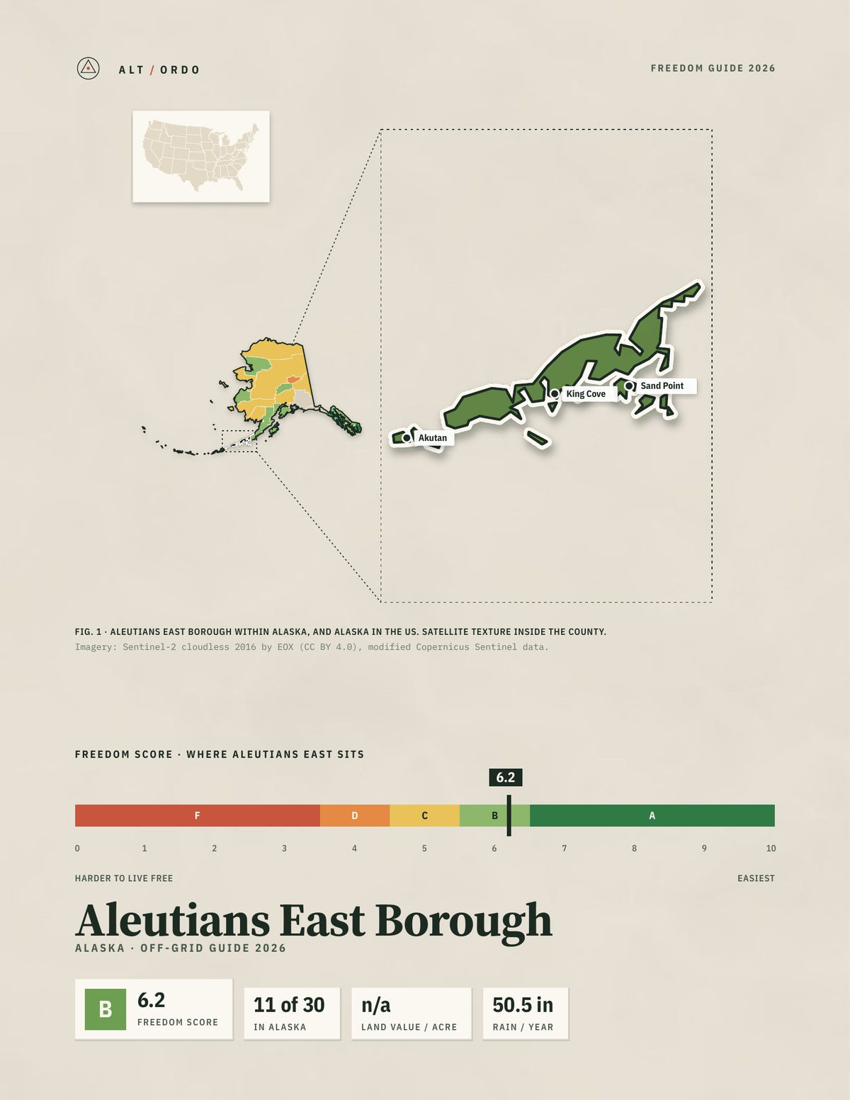 Aleutians East Borough, Alaska Off-Grid Guide 2026