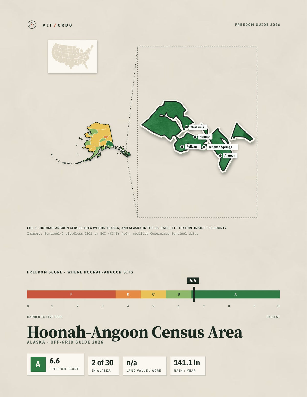 Hoonah-Angoon Census Area, Alaska Off-Grid Guide 2026