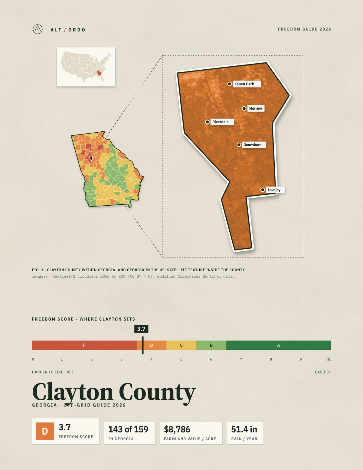 Clayton County, Georgia Off-Grid Guide 2026