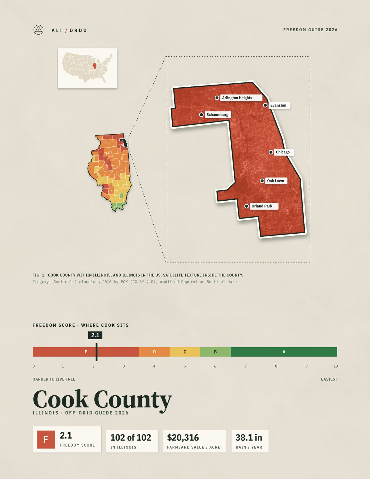Cook County, Illinois Off-Grid Guide 2026
