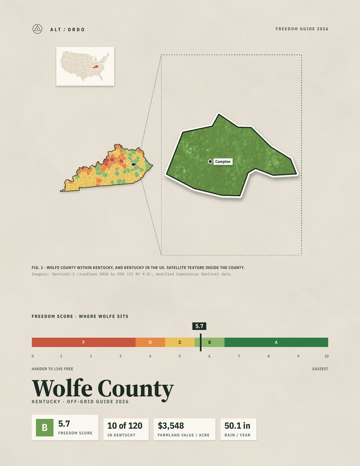 Wolfe County, Kentucky Off-Grid Guide 2026