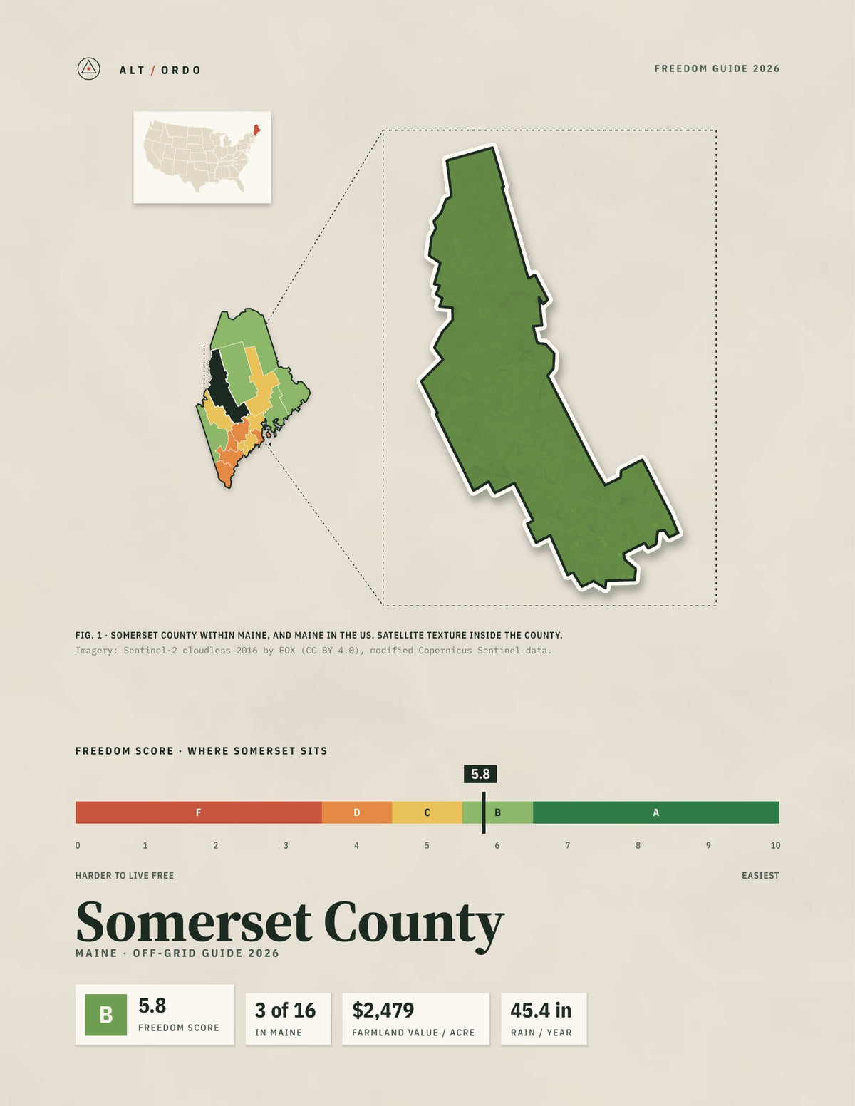 Somerset County, Maine Off-Grid Guide 2026