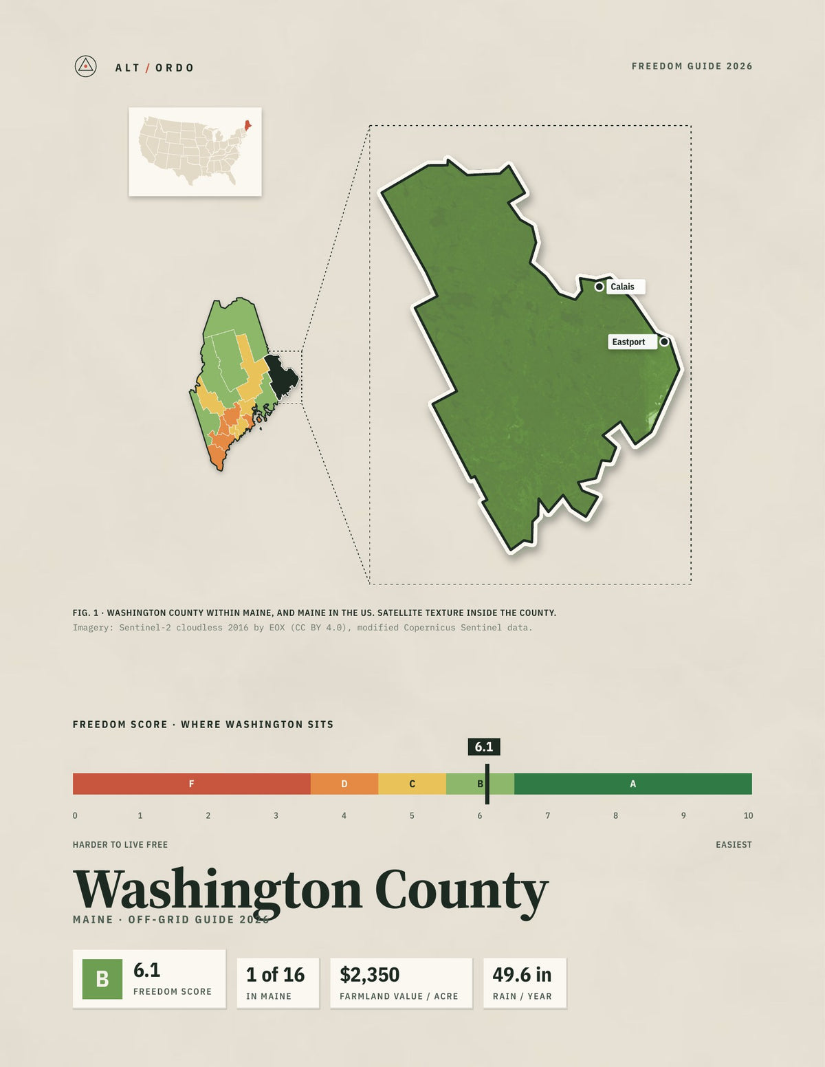 Washington County, Maine Off-Grid Guide 2026