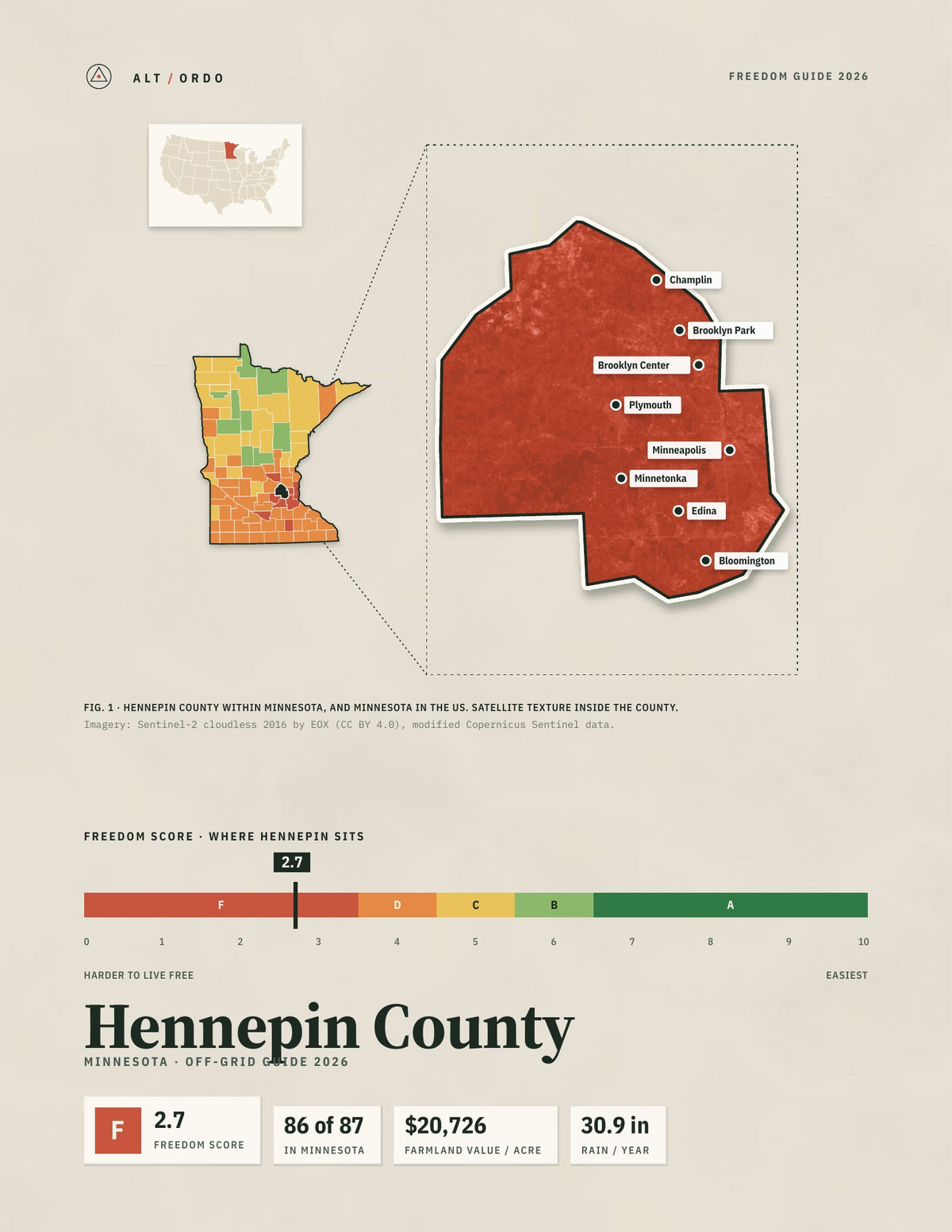 Hennepin County, Minnesota Off-Grid Guide 2026