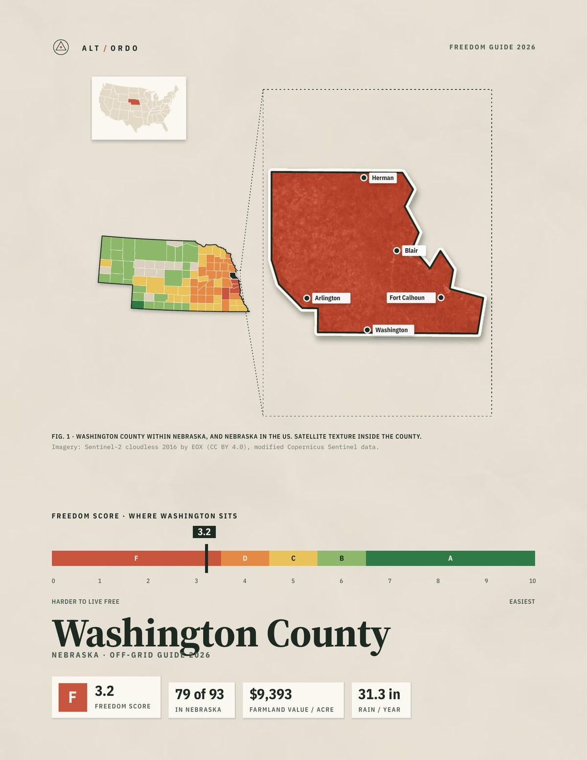 Washington County, Nebraska Off-Grid Guide 2026