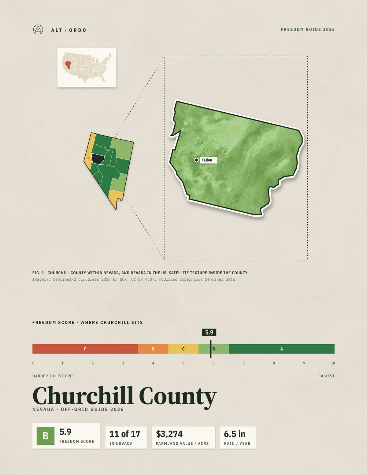 Churchill County, Nevada Off-Grid Guide 2026