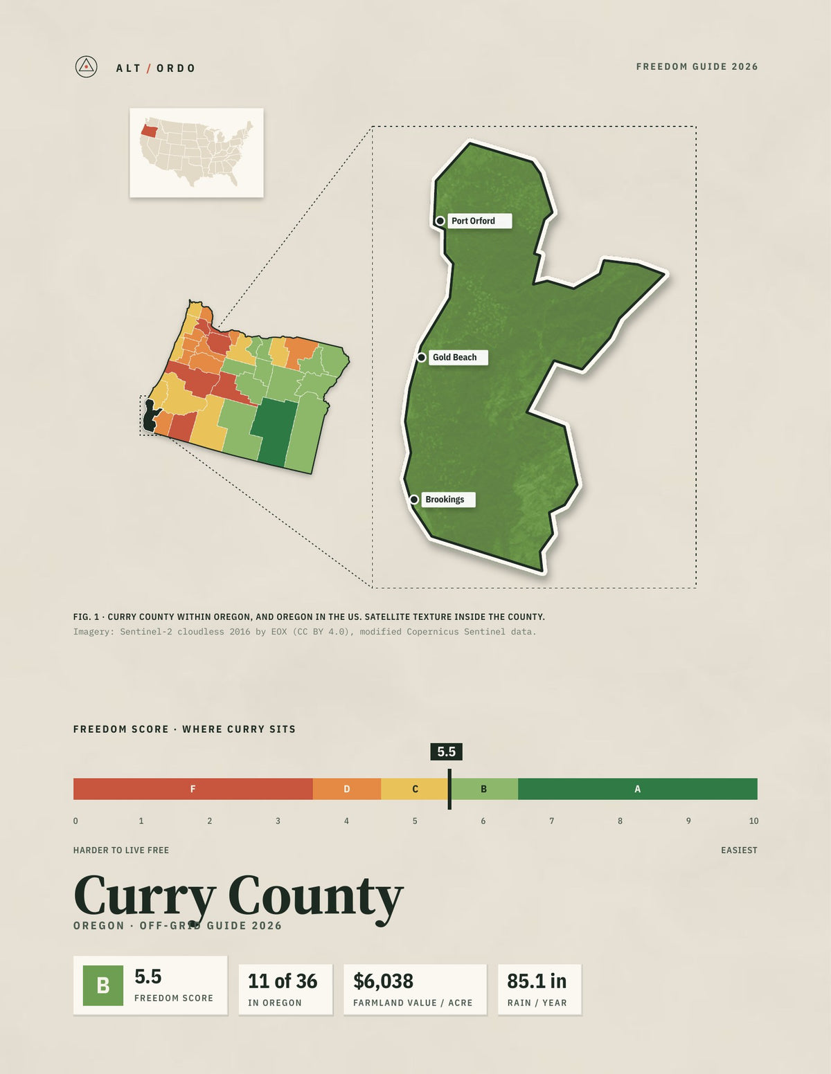 Curry County, Oregon Off-Grid Guide 2026