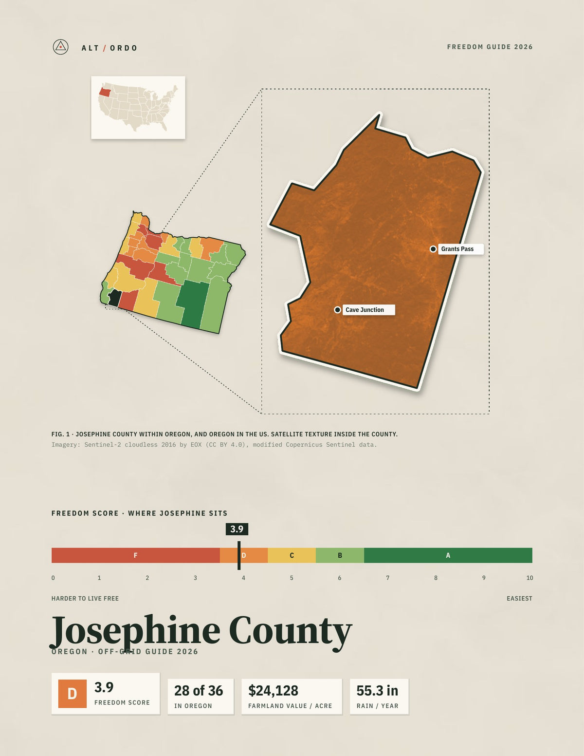 Josephine County, Oregon Off-Grid Guide 2026
