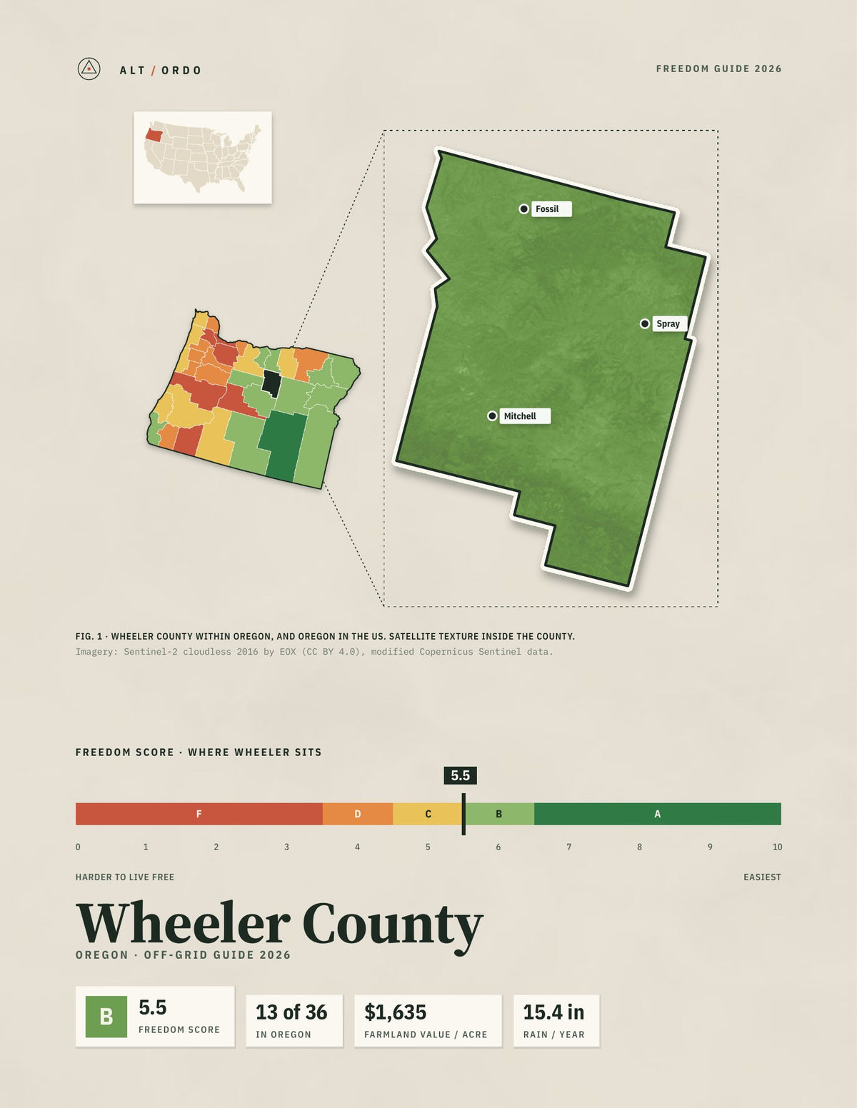 Wheeler County, Oregon Off-Grid Guide 2026