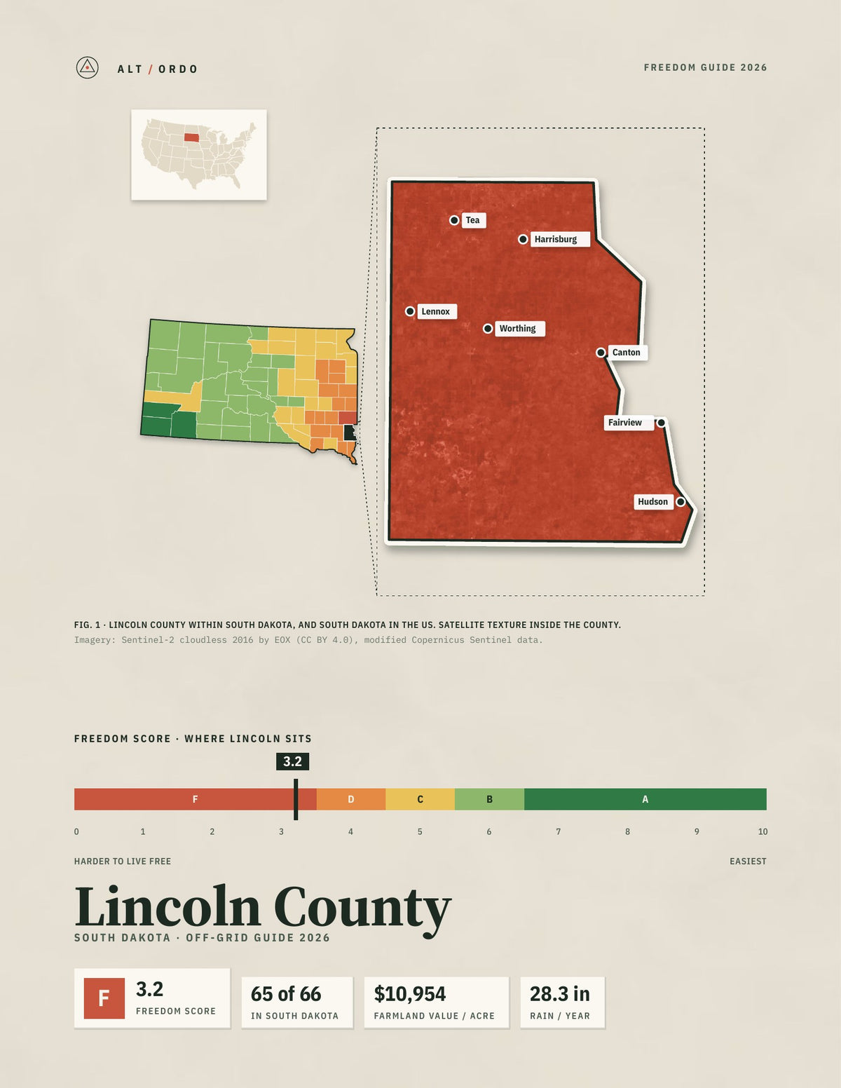 Lincoln County, South Dakota Off-Grid Guide 2026