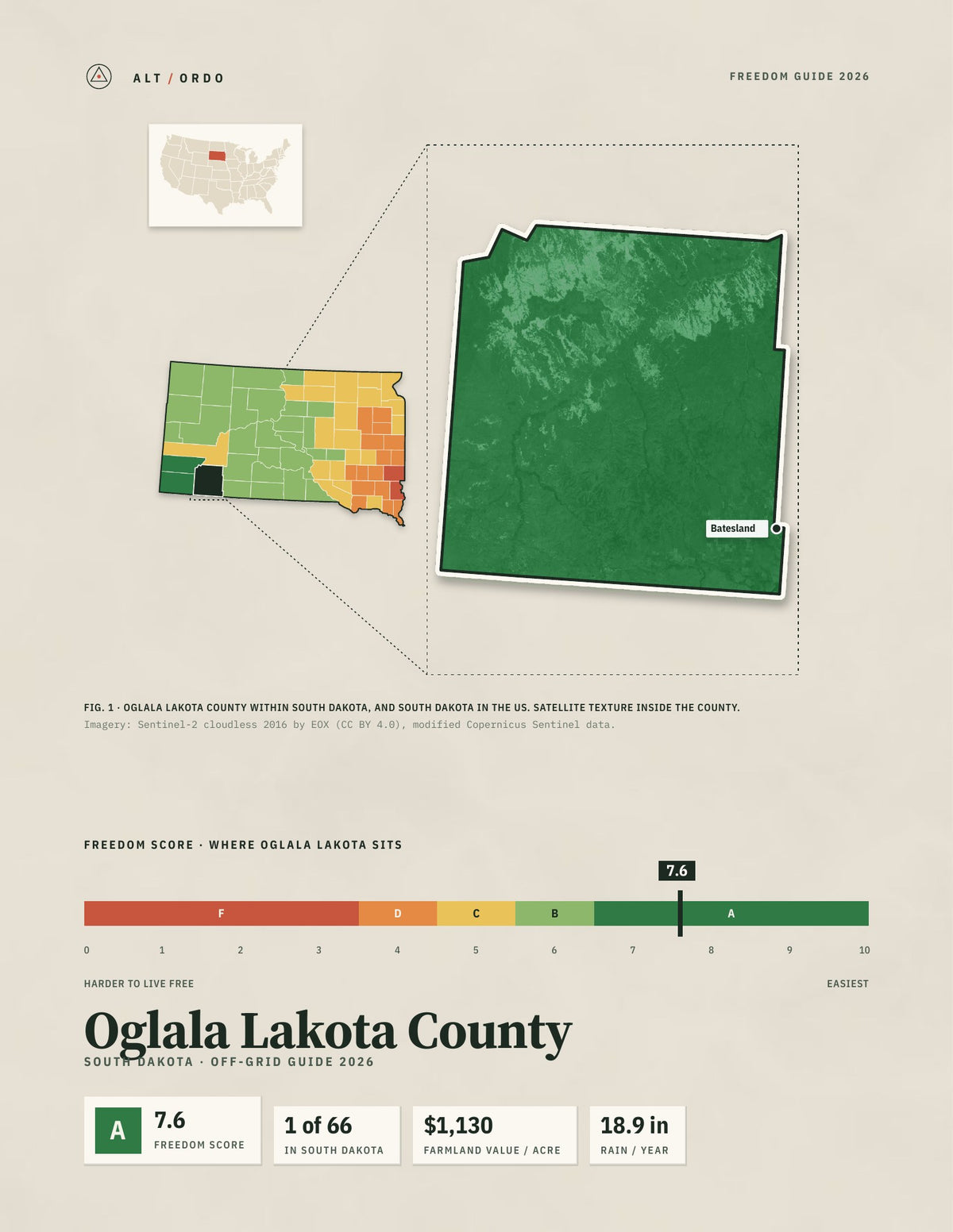 Oglala Lakota County, South Dakota Off-Grid Guide 2026