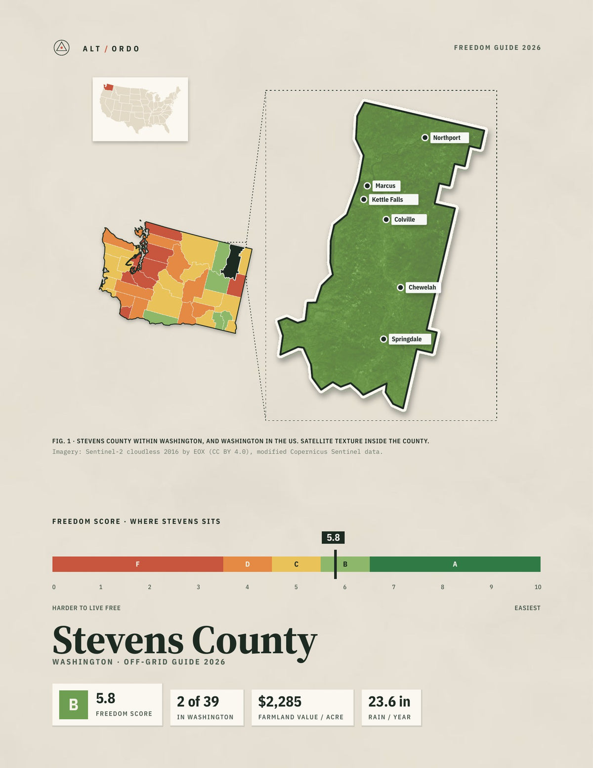 Stevens County, Washington Off-Grid Guide 2026