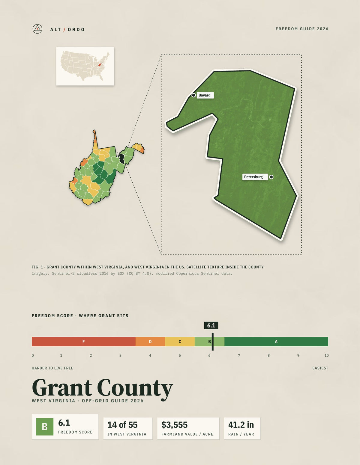 Grant County, West Virginia Off-Grid Guide 2026