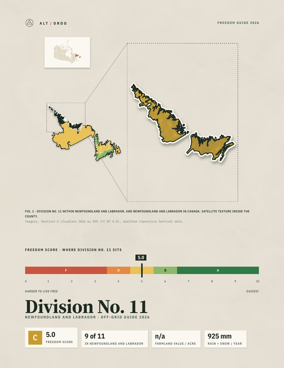 Division No. 11, Newfoundland and Labrador Off-Grid Guide 2026