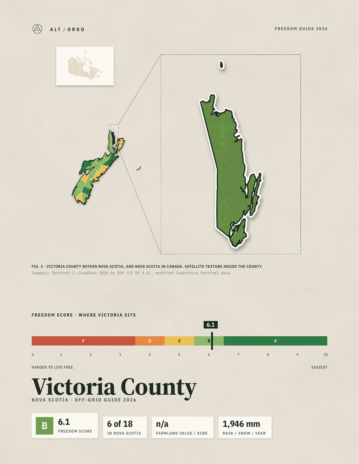 Victoria County, Nova Scotia Off-Grid Guide 2026