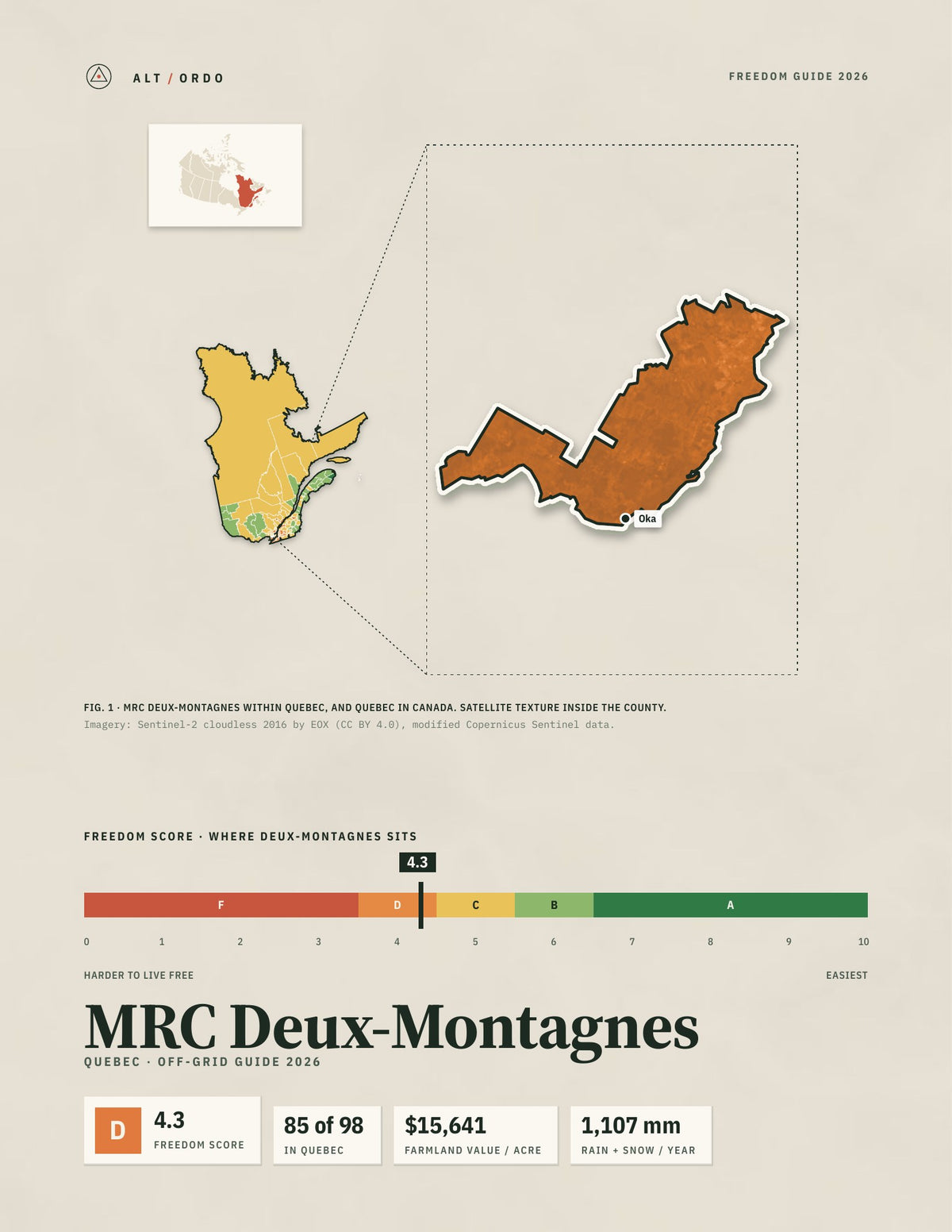 MRC Deux-Montagnes, Quebec Off-Grid Guide 2026