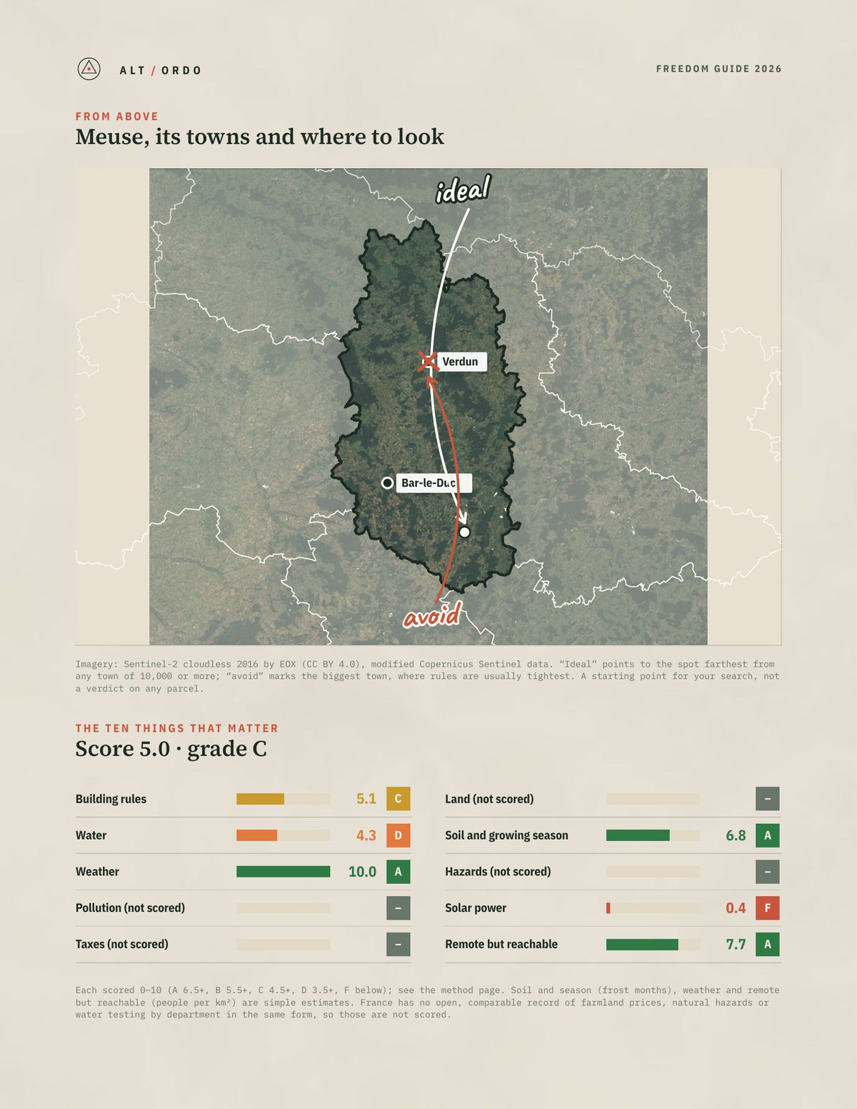 Meuse, France Off-Grid Guide 2026 from above