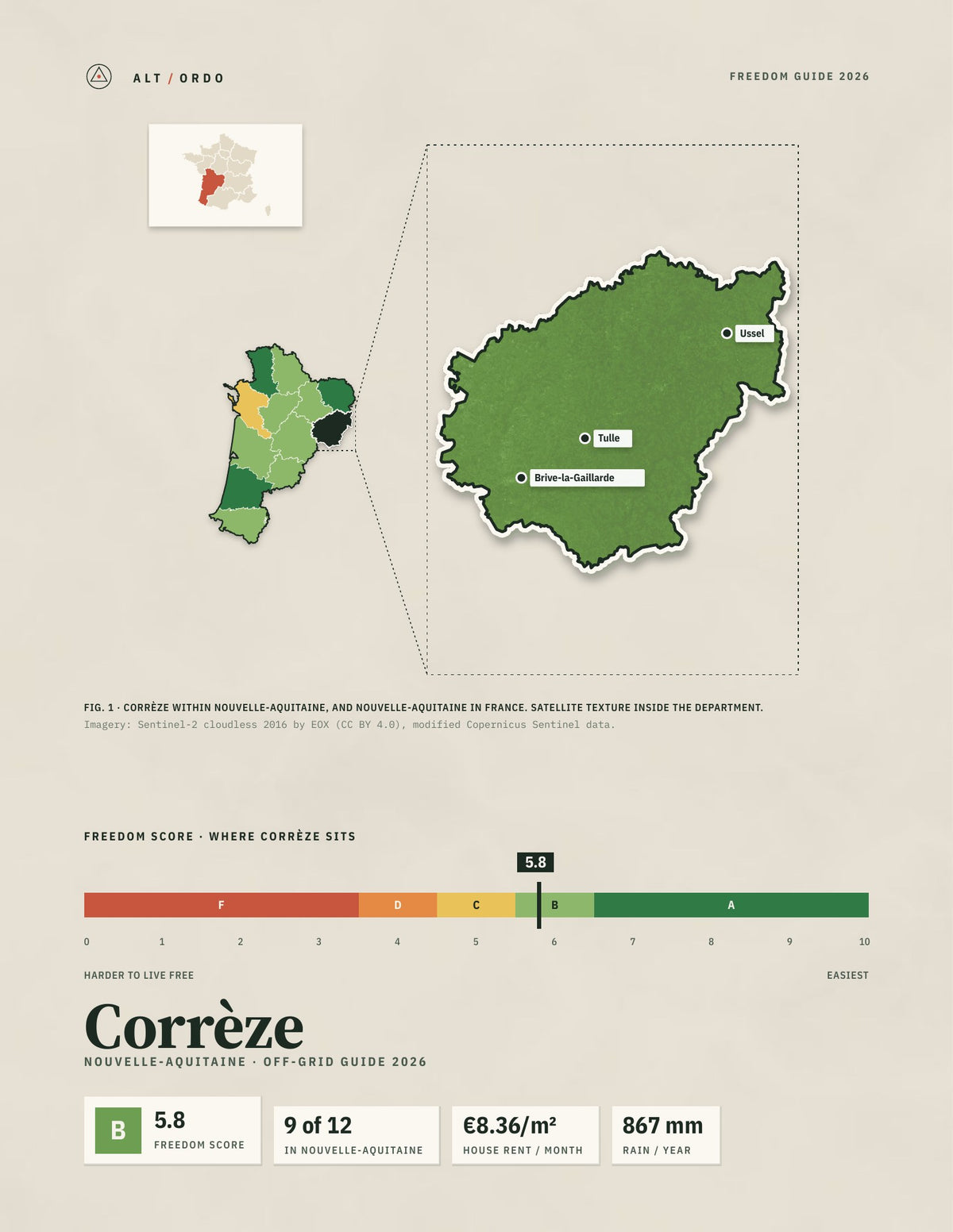 Corrèze, France Off-Grid Guide 2026