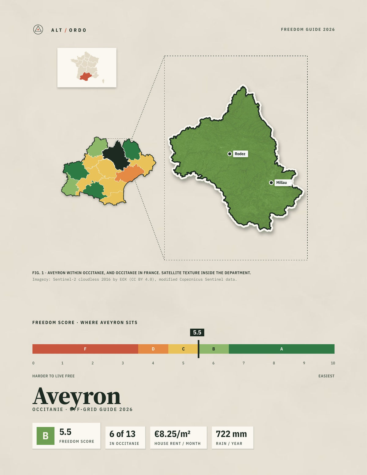 Aveyron, France Off-Grid Guide 2026