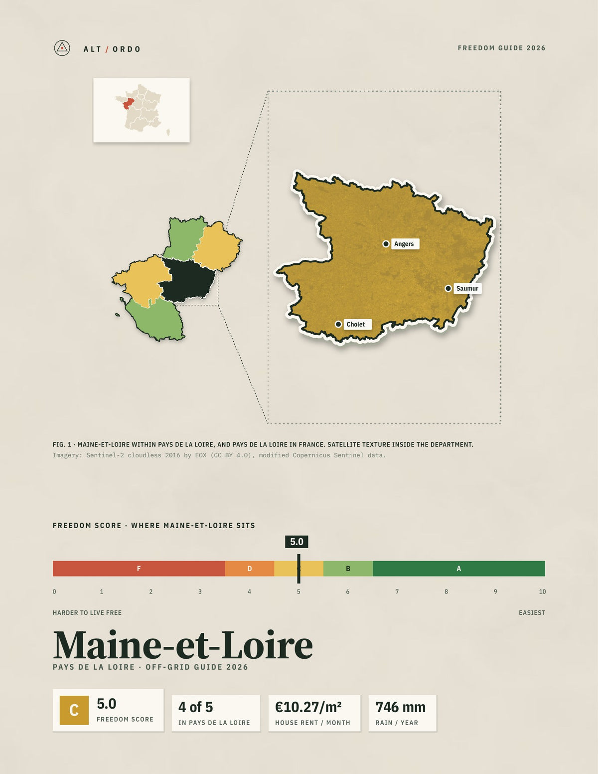 Maine-et-Loire, France Off-Grid Guide 2026