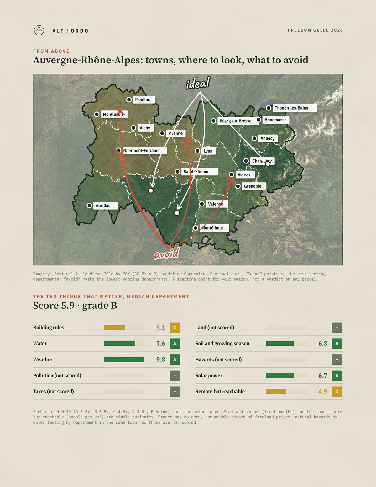France Off-Grid Guide 2026: Every Region, All 96 Departments from above