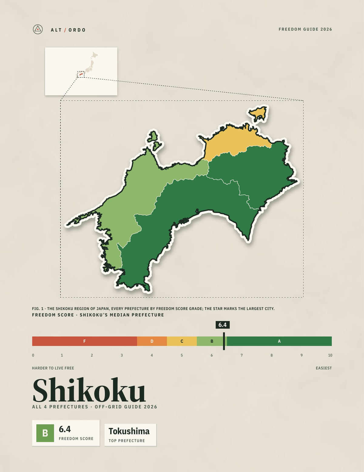 Japan Shikoku Region Off-Grid Guide 2026: All 4 Prefectures