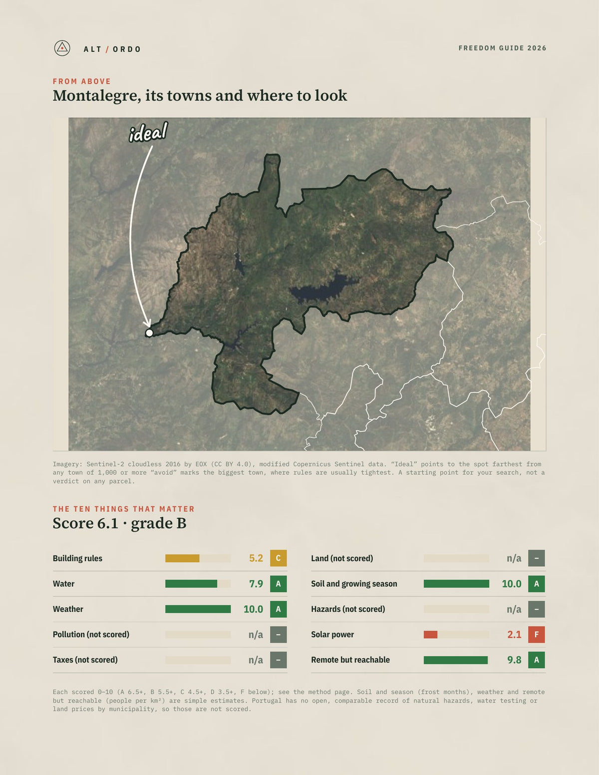 Montalegre, Portugal Off-Grid Guide 2026 from above