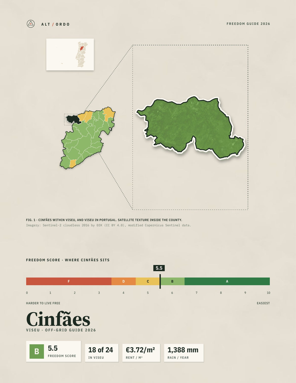 Cinfães, Portugal Off-Grid Guide 2026