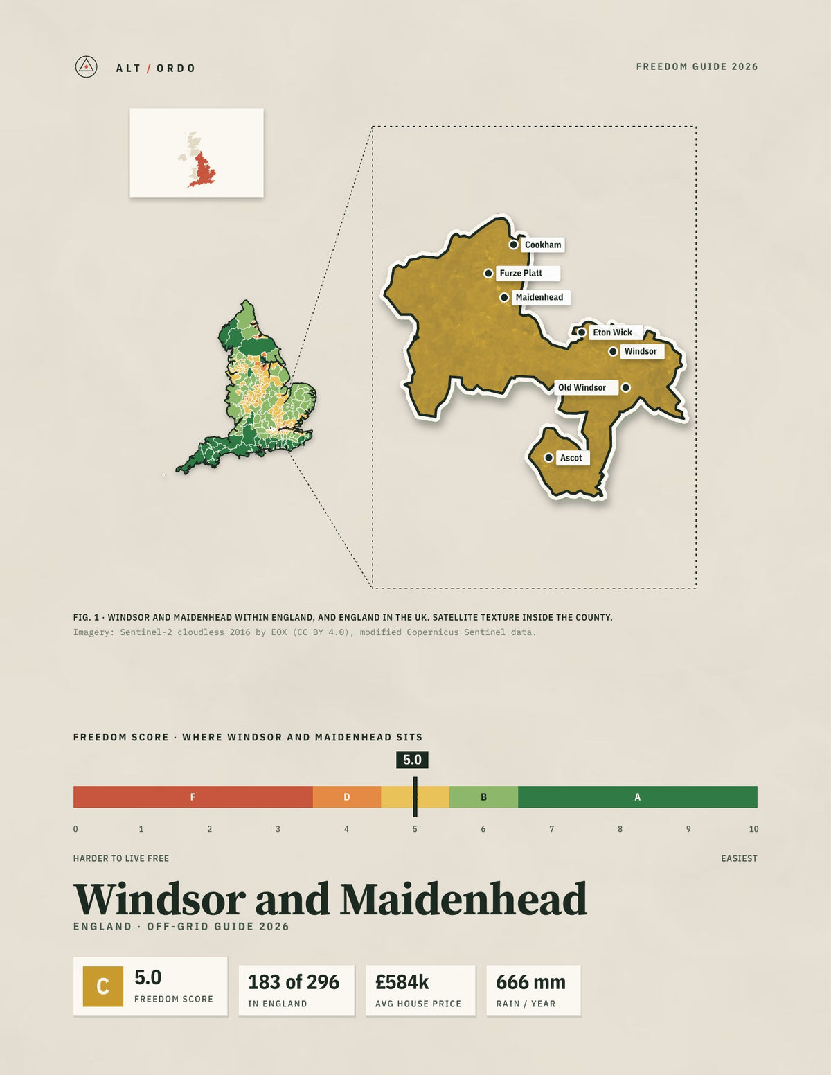 Windsor and Maidenhead, England Off-Grid Guide 2026