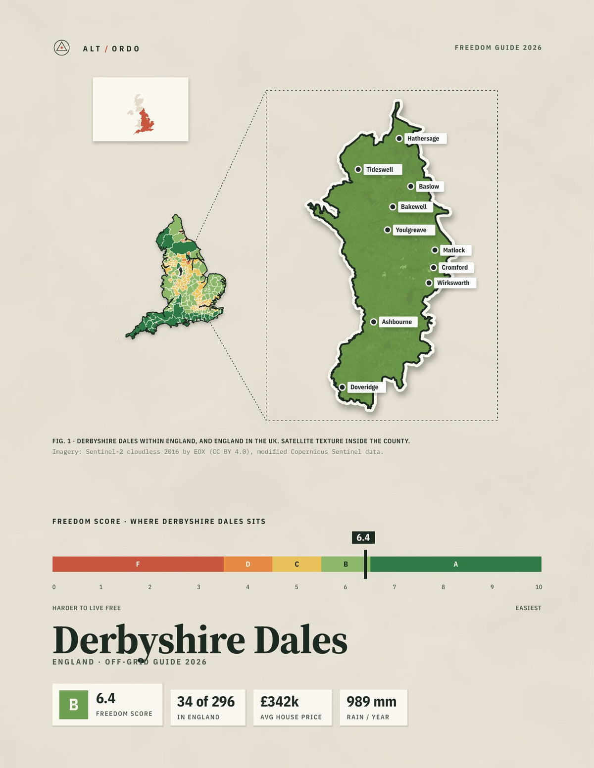 Derbyshire Dales, England Off-Grid Guide 2026