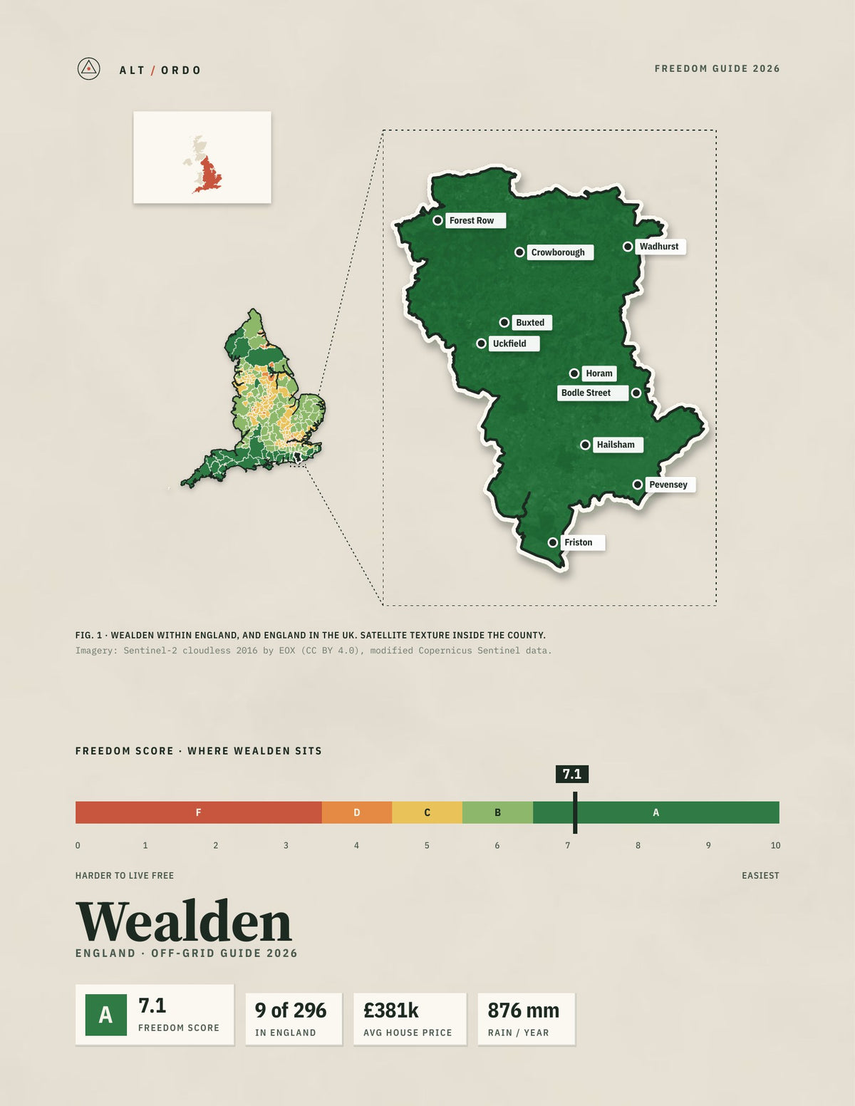 Wealden, England Off-Grid Guide 2026