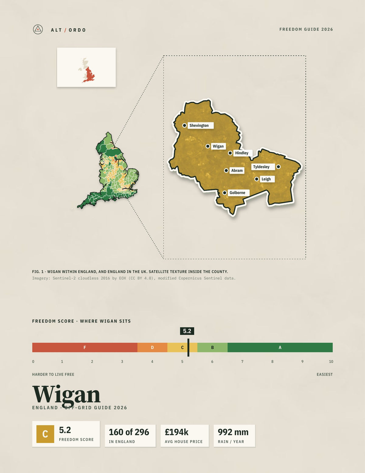 Wigan, England Off-Grid Guide 2026