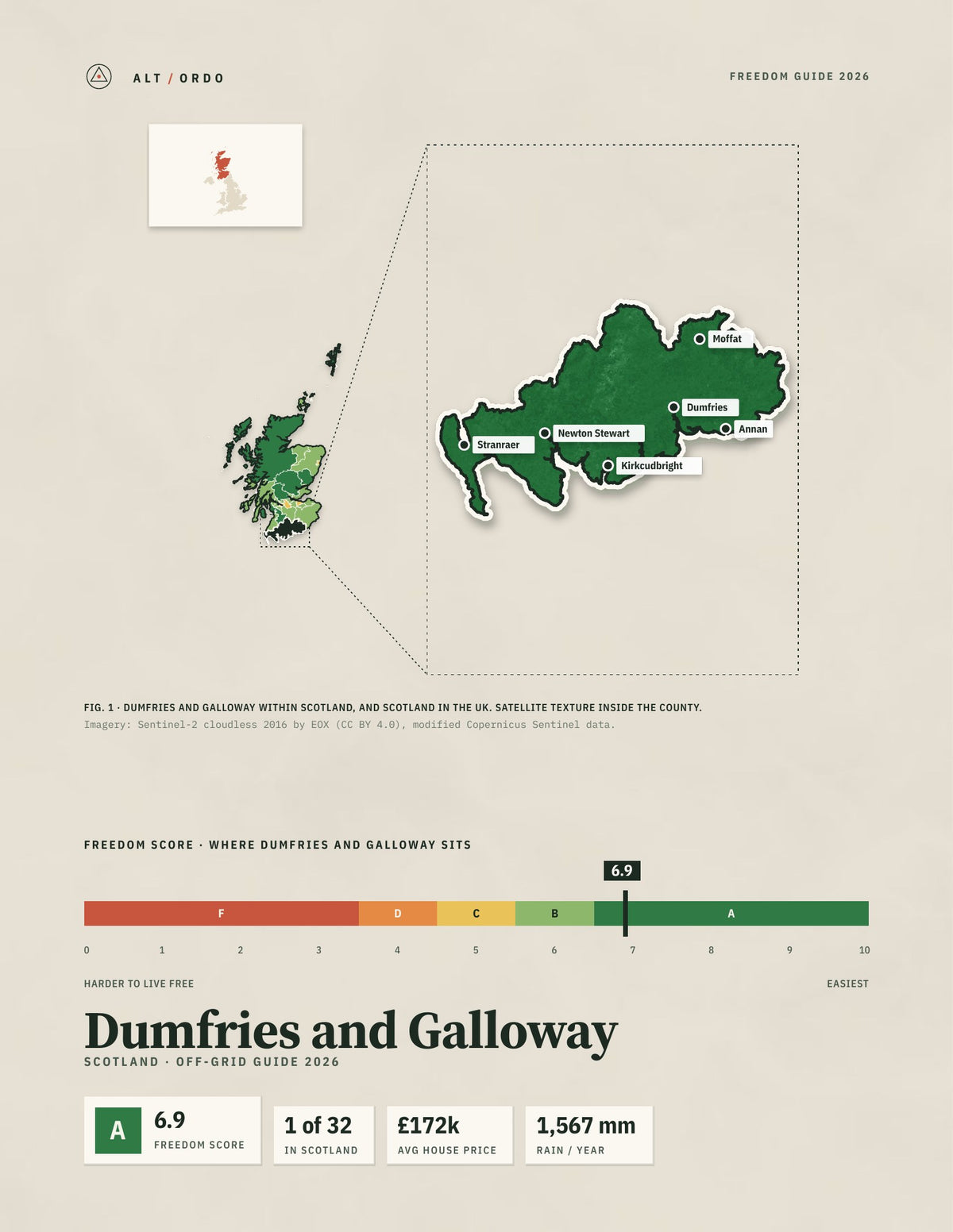 Dumfries and Galloway, Scotland Off-Grid Guide 2026