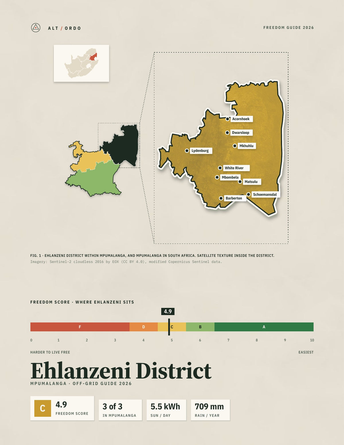 Ehlanzeni District, South Africa Off-Grid Guide 2026