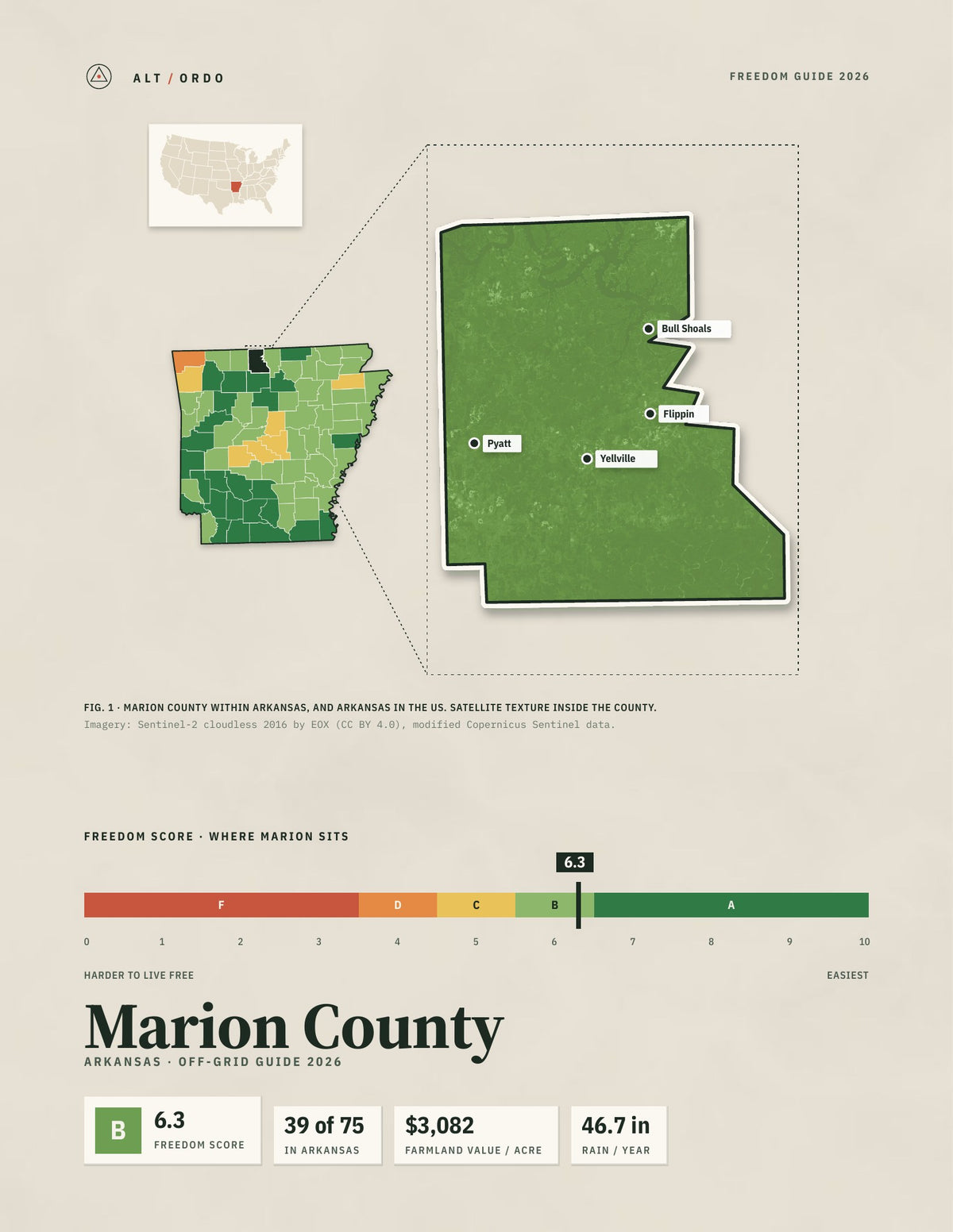 Marion County, Arkansas Off-Grid Guide 2026