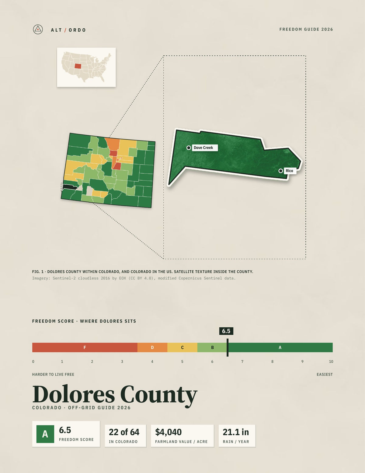 Dolores County, Colorado Off-Grid Guide 2026