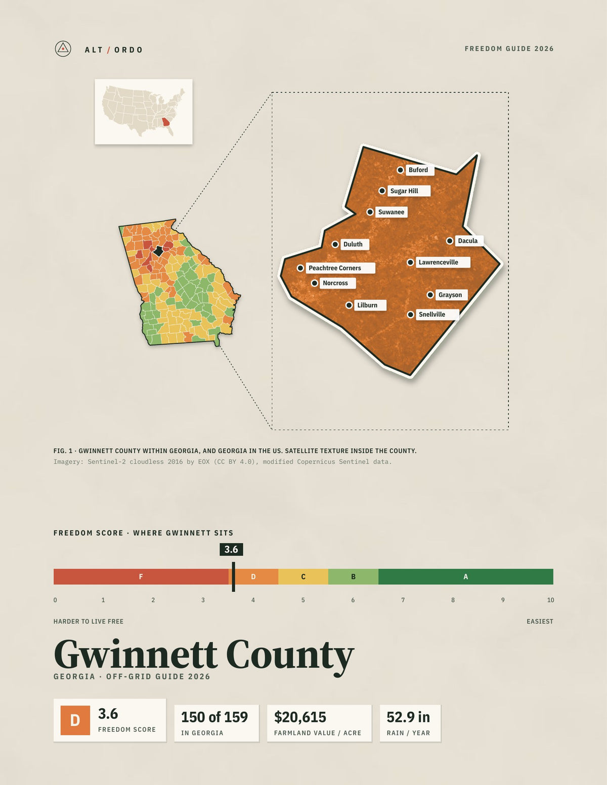 Gwinnett County, Georgia Off-Grid Guide 2026