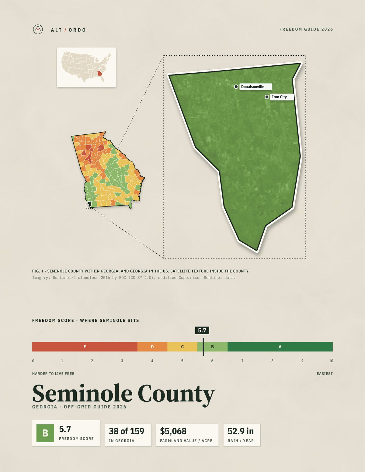 Seminole County, Georgia Off-Grid Guide 2026