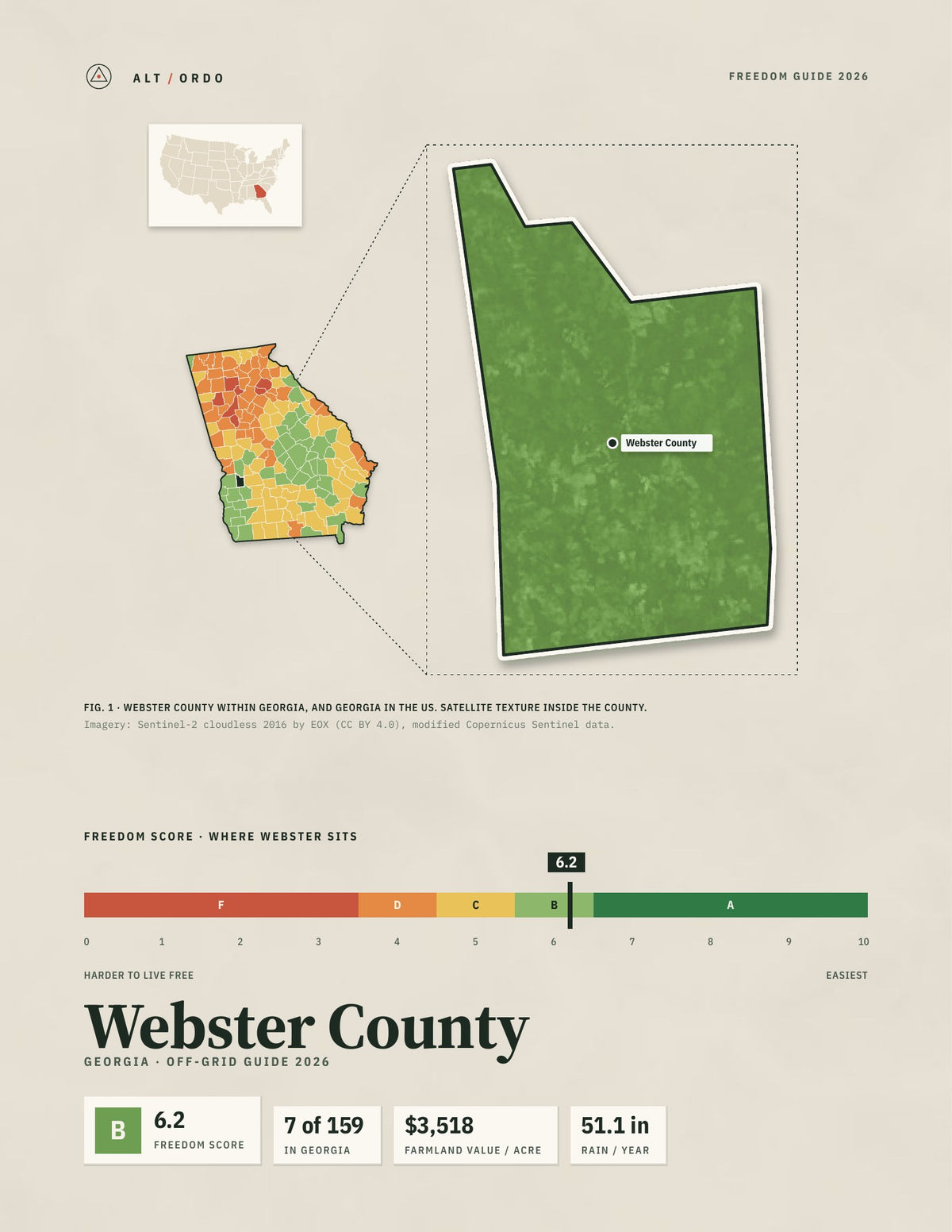 Webster County, Georgia Off-Grid Guide 2026
