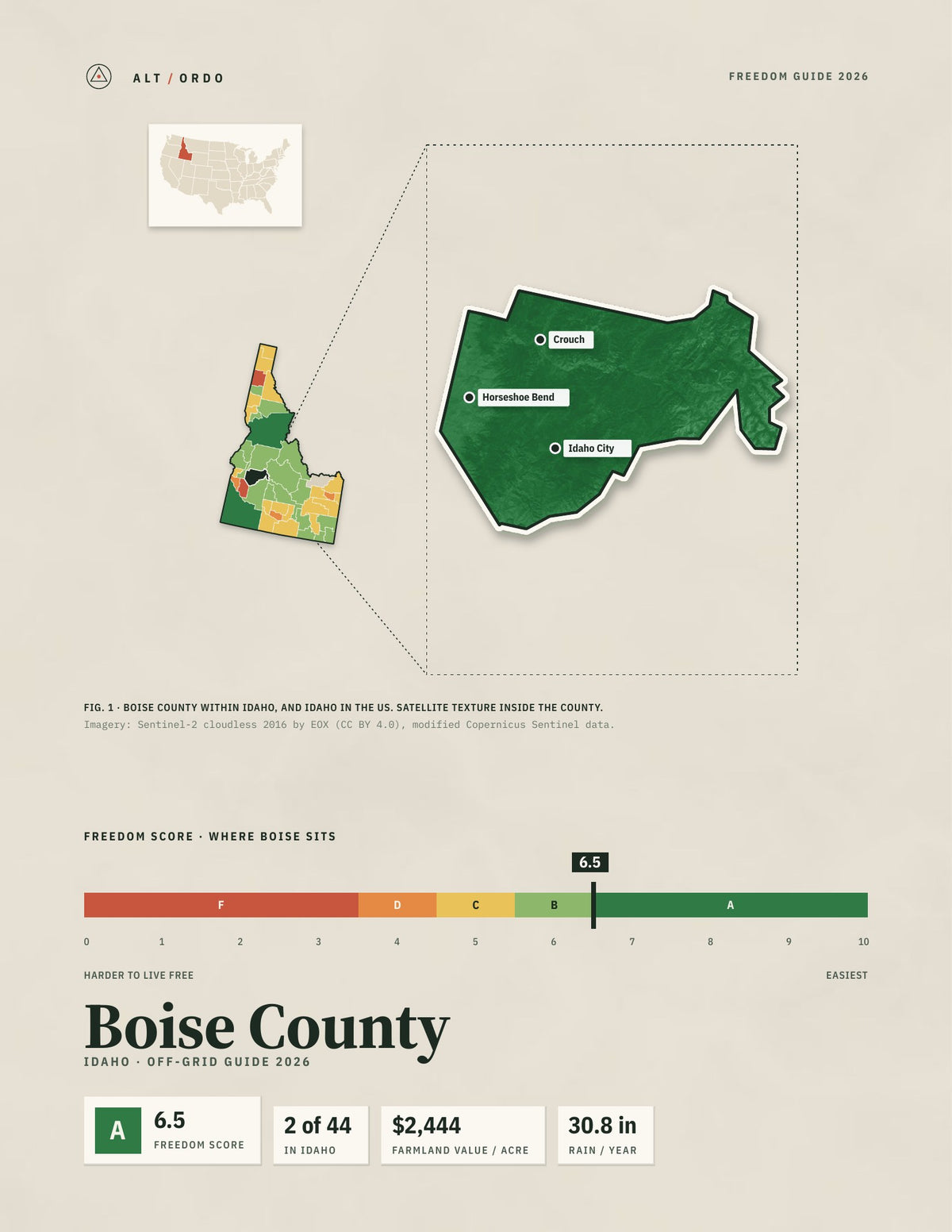 Boise County, Idaho Off-Grid Guide 2026