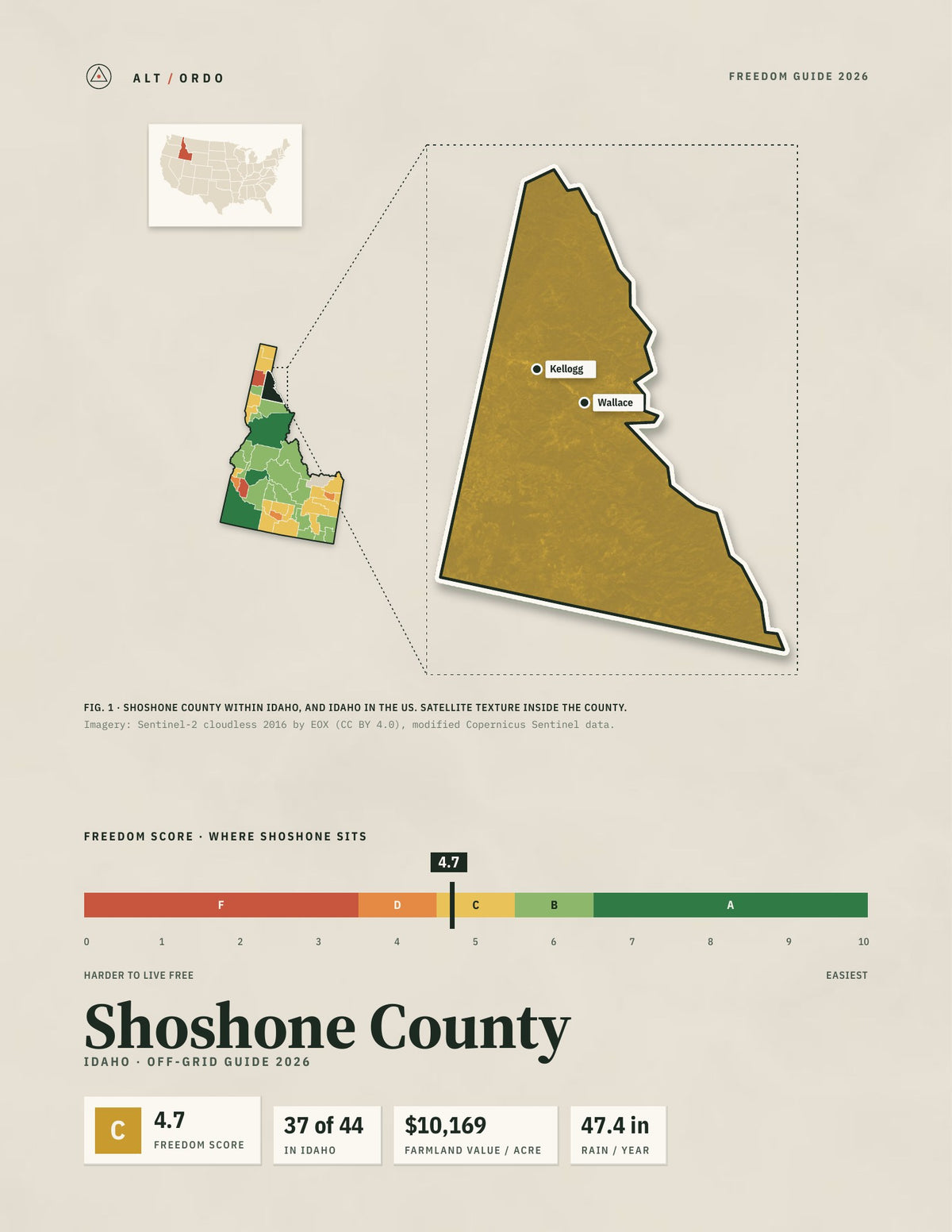 Shoshone County, Idaho Off-Grid Guide 2026