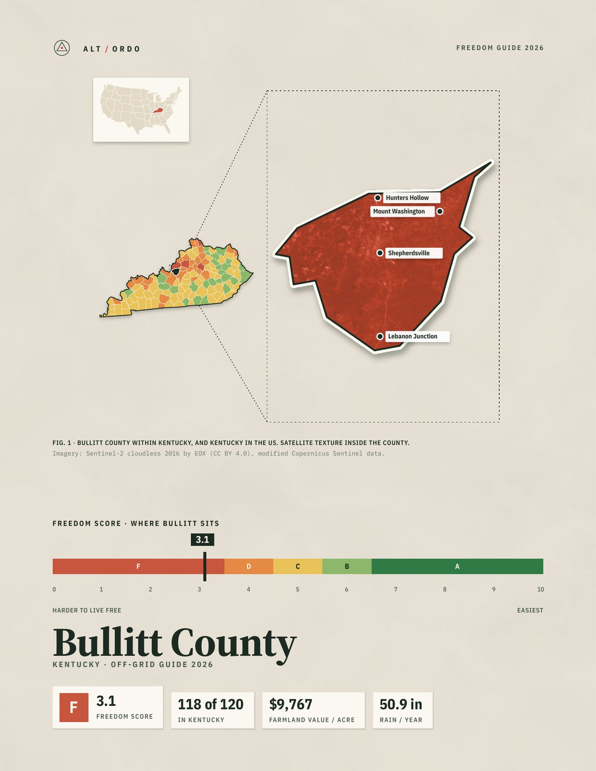Bullitt County, Kentucky Off-Grid Guide 2026