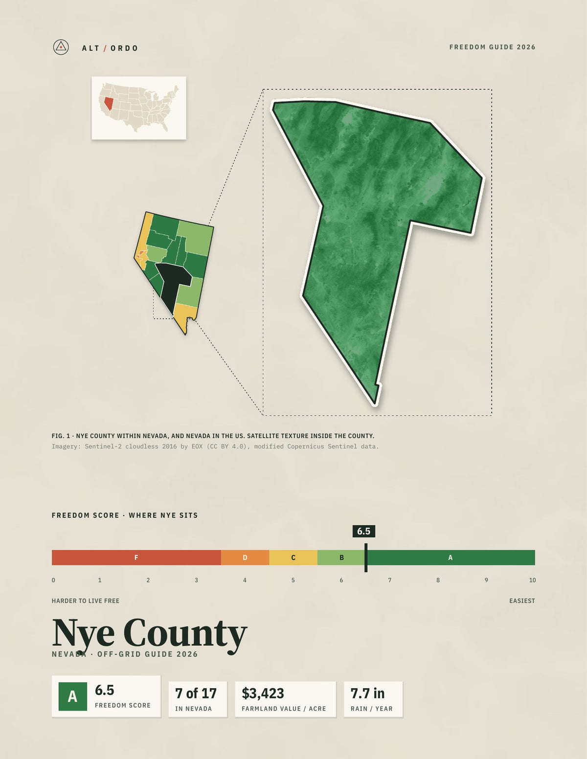 Nye County, Nevada Off-Grid Guide 2026
