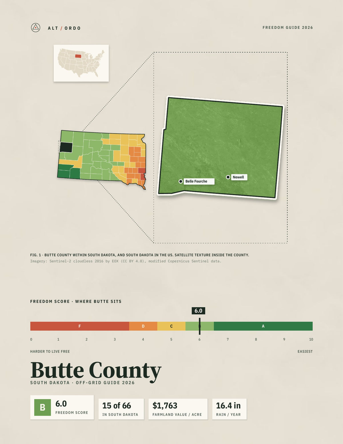 Butte County, South Dakota Off-Grid Guide 2026