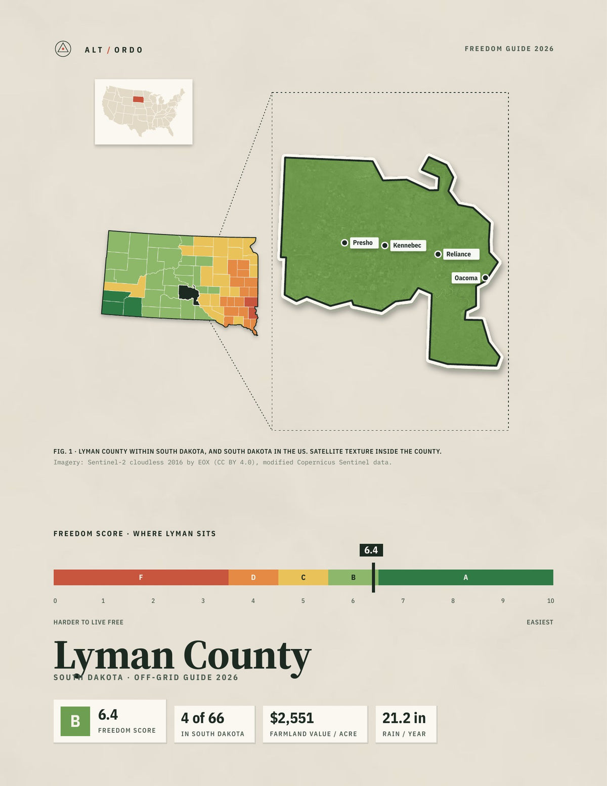 Lyman County, South Dakota Off-Grid Guide 2026