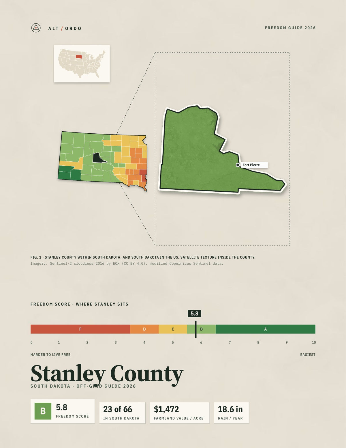Stanley County, South Dakota Off-Grid Guide 2026